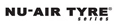 Flat-proof tires for skid steers, backhoes, and telehandlers