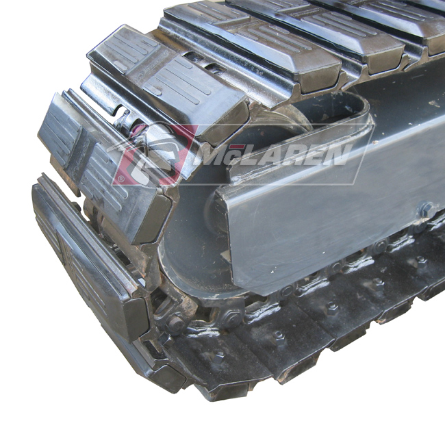 Hybrid Steel Tracks with Bolt-On Rubber Pads for Airman AX 30 U-4 (300 mm wide) Hybrid Steel Tracks with Bolt-On Rubber Pads for Airman AX 30 U-4 (300 mm wide)